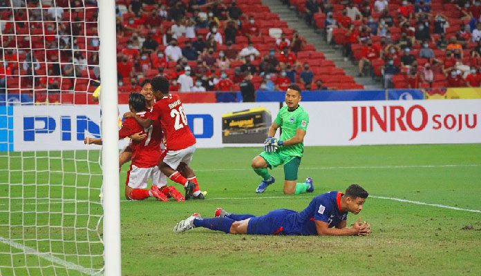 Lintas 12 mengabarkan info Indonesia vs Singapore: Melalui Drama 6 Gol, Skuad Garuda berhasil lolos ke Piala AFF 2020.