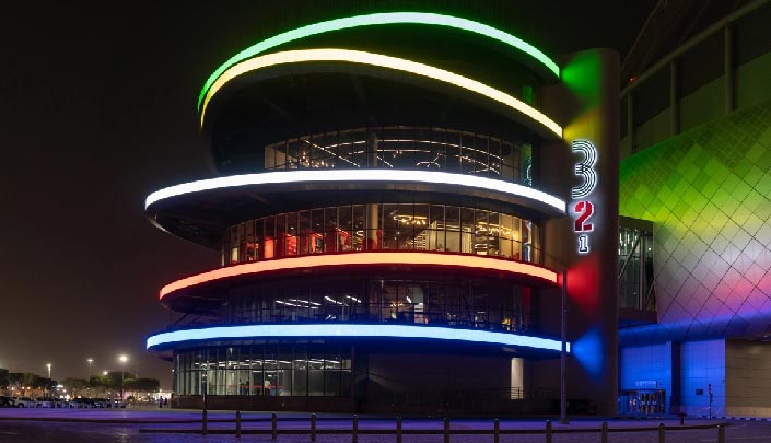 Foto: Museum olahraga 3-2-1 dibuka di Qatar, Terdiri dari tujuh ruang galeri. dirancang oleh arsitek Spanyol Joan Sibina - Lintas 12