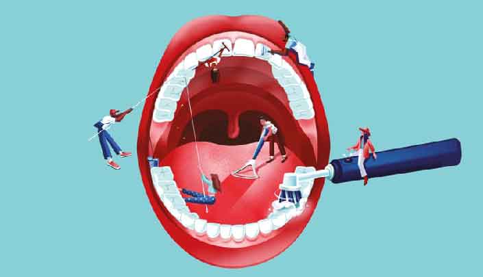 Panduan dokter gigi untuk membersihkan gigi dengan benar: Pengikis lidah, obat kumur dan flossing - Lintas 12 Portal Berita Indonesia