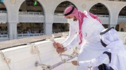 Pekerjaan pemeliharaan Ka’bah berkala dilakukan setelah Ramadhan seperti dilaporkan Saudi Press Agency – Lintas 12