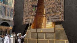 Pekerjaan pemeliharaan Ka'bah berkala dilakukan setelah Ramadhan seperti dilaporkan Saudi Press Agency - Lintas 12