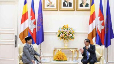 Menhan Prabowo dan PM Kamboja bertukar pikiran tentang ASEAN