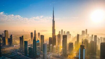 Burj Khalifa UEA tempat terbaik melihat matahari terbit dan terbenam