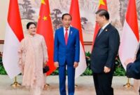Presiden Joko Widodo didampingi Ibu Negara melakukan pertemuan bilateral bersama Presiden Republik Rakyat Tiongkok Xi Jinping [Foto: HO-Biro Pers Setpres]
