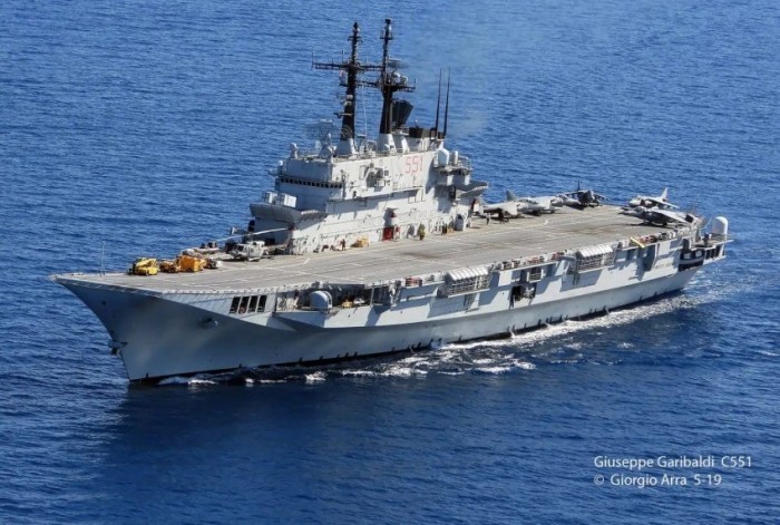 Italia Hibahkan Kapal Induk Garibaldi ke Indonesia untuk Perkuat Kerja Sama Pertahanan