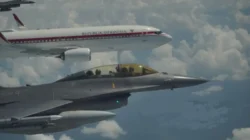 HUT ke-80 TNI AU: 4 F-16 & 2 T-50 Kawal Pesawat Presiden Prabowo ke Magelang