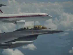 HUT ke-80 TNI AU: Momen Spesial, 4 F-16 dan 2 T-50 Kawal Pesawat Presiden Prabowo ke Magelang