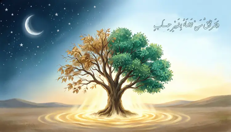 Memahami Surat Ali Imran Ayat 27: Kekuasaan Allah Mengatur Malam, Siang, dan Rezeki Tanpa Batas