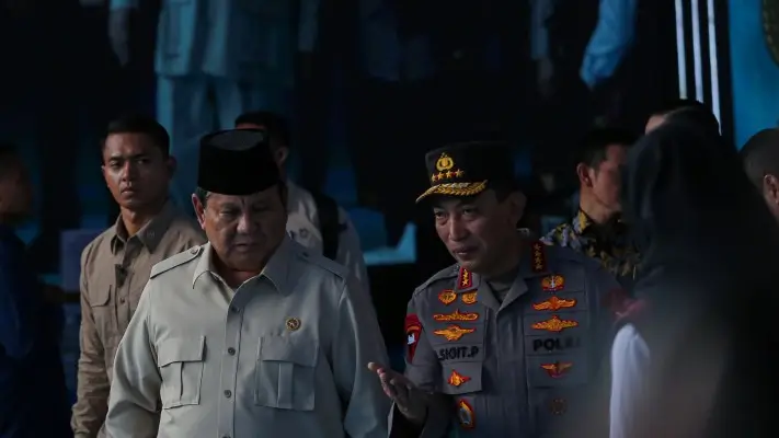 Prabowo Panggil Kapolri Listyo Sigit di Hambalang, Bahas Transformasi Digital dan Keamanan Nasional Selama 1 Jam