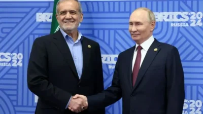 Presiden Iran Ucapkan Selamat Paskah ke Putin, Rusia Siap Bantu Redakan Konflik Jalur Diplomatik