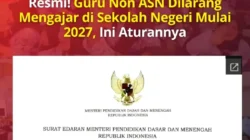 Kemendikdasmen Luruskan Hoaks: Guru Non-ASN Dirumahkan 2027 Itu Tidak Benar