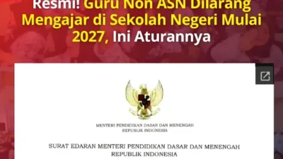 Kemendikdasmen Luruskan Hoaks: Guru Non-ASN Dirumahkan 2027 Itu Tidak Benar