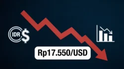 Rupiah Tembus Rp17.500, Terancam ke Rp17.550 Pekan Ini di Tengah Ketegangan Timur Tengah