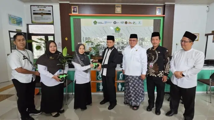Menag RI Kunjungi Kankemenag Purbalingga, Apresiasi Co-working Space dan Dukung PZI Menuju WBBM 2027